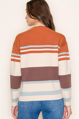 Pumpkin Everything Mock Sweater