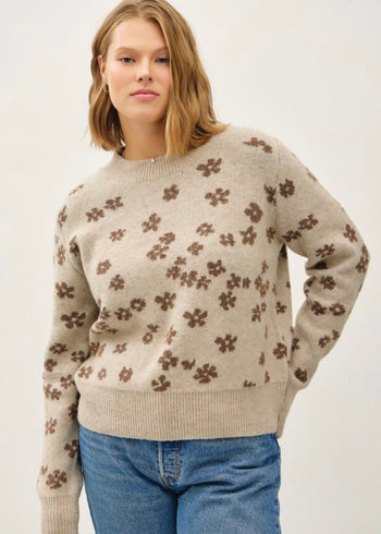 Floral Crew Sweaters - 3 Colors!