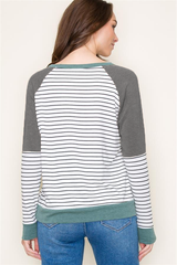 Soft Knit Colorblock Tops - 2 Colors!