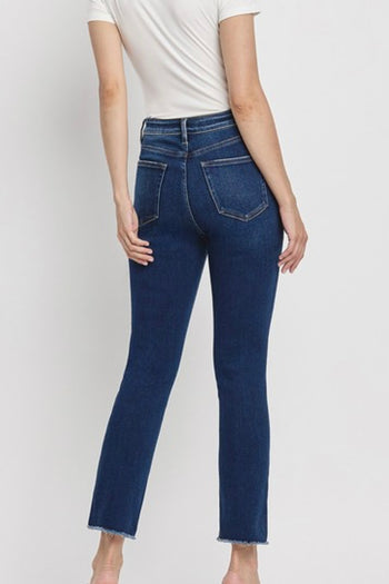 Vervet By Flying Monkey Super High Rise Stretch Slim Straight Jeans