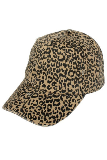 Leopard Print Hat