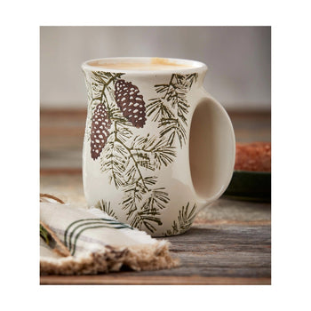 Pinecone Hand Warming Mug