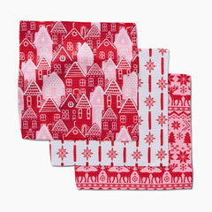 Geometry Dish Cloth Sets - 5 Designs!