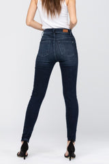 Judy Blue High Waist Super Dark Wash Skinny Jeans