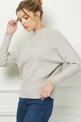 Diamond Mock Pullover - 3 Colors!