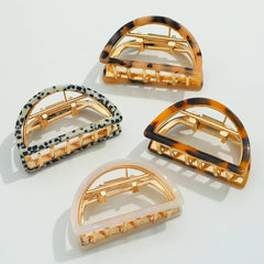 Rosalie Small Half Moon Claw Clips - 4 Colors!