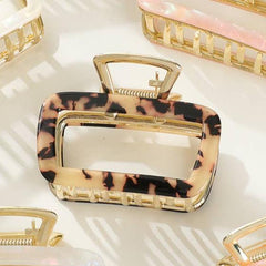 Harlow Rounded Rectangle Claw Clips