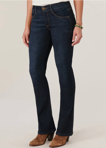 Democracy Ab Solution Itty Bitty Boot Indigo Jeans