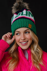 Ski Bum Pom Hat