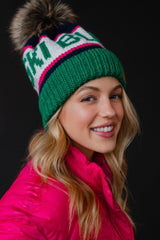 Ski Bum Pom Hat