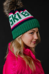 Ski Bum Pom Hat