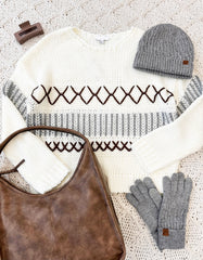 Cable & Stitch Sweater