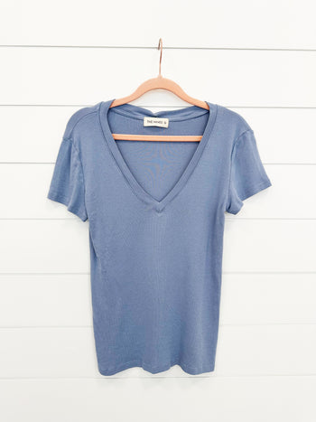 Basic Vneck Tees - 2 Colors!