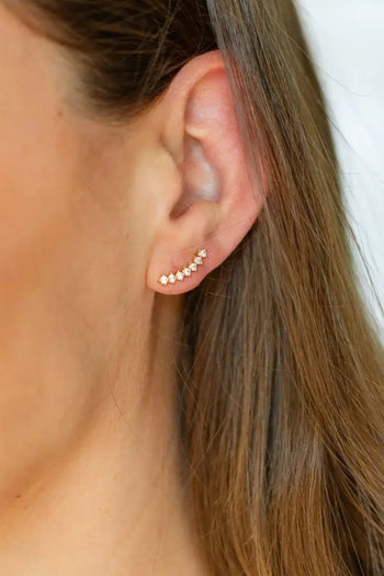 Glitz Crawler Earrings - 2 Colors!