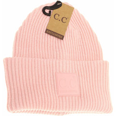 C.C. Rubber Patch Beanie - 3 colors!