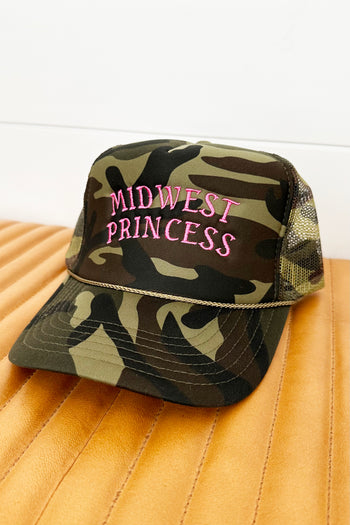 Midwest Princess Camo Hats - 2 Styles!