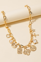 Multi-Charm Necklace