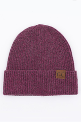 C.C. Soft Recycled Fine Yarn Beanies - 6 Colors!