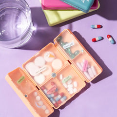 Everything's Fine Pill & Vitamin Organizer - 4 Colors!