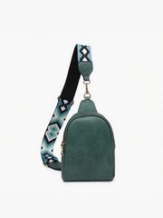 Ellen Vegan Guitar Strap Sling Bag - 6 Colors!