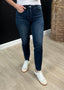 Kut Charlize Dark High Rise Cigarette Leg Jeans