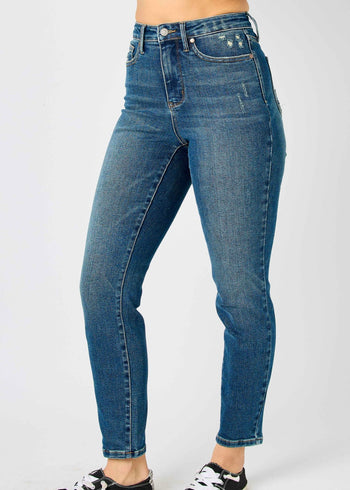 Judy Blue High Waist Tummy Control Slim Jeans