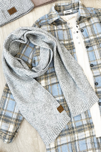 C.C. Heathered Scarves - 3 Colors!