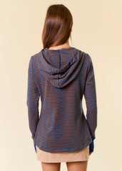 Sloane Striped Thumbhole Hoodies - 4 colors!