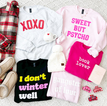 XOXO Heather Gray Sweatshirt