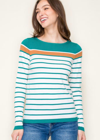 Cara Colorblock Lightweight Pullovers - 3 Colors!