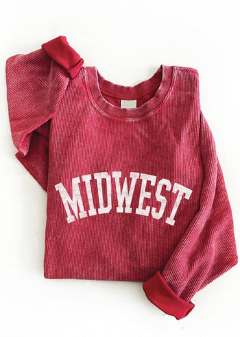 Midwest Thermal Vintage Pullover - 4 Colors!