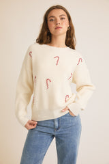 Candy Cane Lane Sweater - FINAL SALE