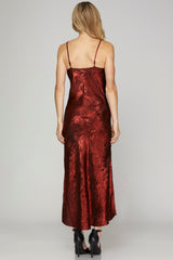 Red Shimmer Dress - FINAL SALE