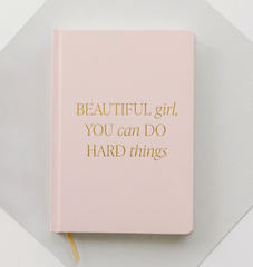 Beautiful Girl Fabric Journal