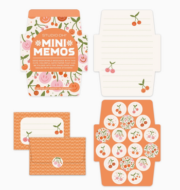 Be All Smiles Mini Memo with Stickers