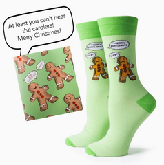 Holiday Card Sock Gift - 6 Styles! - FINAL SALE