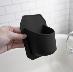 Black Shower Drink Holder