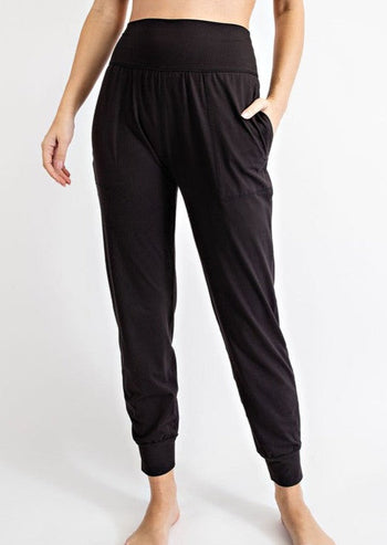 Black Lola Butter Soft Jogger