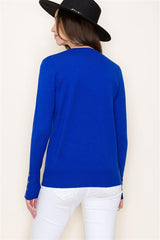 Button Sleeve Classic Crew necks - 4 Colors!