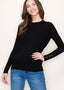 Button Sleeve Classic Crew necks - 4 Colors!