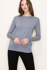 Button Sleeve Classic Crew necks - 4 Colors!