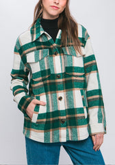 Starting Fresh Plaid Shacket - 3 Colors!