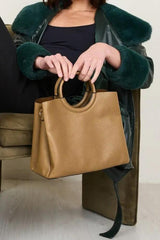 Helen Round Handle & Long Strap Satchel - 4 Colors!