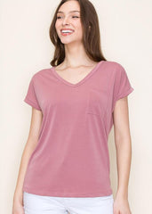 Soft Modal Pocket Tees - 4 colors!