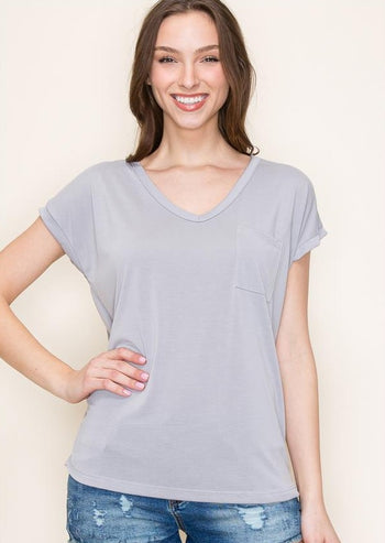 Soft Modal Pocket Tees - 4 colors!