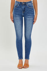 Risen High Rise Skinny Jeans