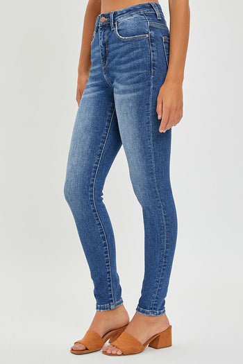 Risen High Rise Skinny Jeans