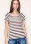 Feels Like Friday Striped Short Sleeve Tops - 2 Colors!