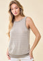 Textured Knit Tank Tops - 3 Colors!