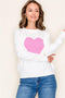 Cable Heart Pullover